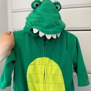 Alligator/ Dino hoodie